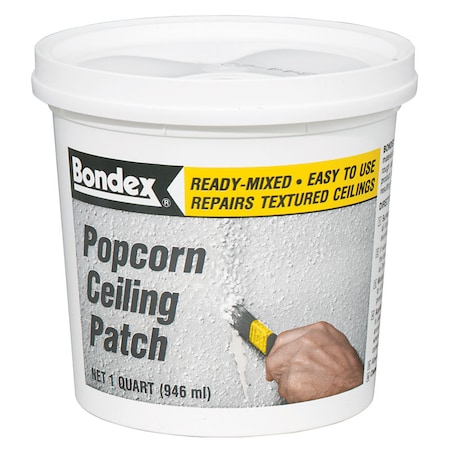 Bondex Zinsser Ready to Use White Popcorn Ceiling Patch 1 qt 76084